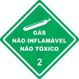 Gás não inflamável não tóxico
